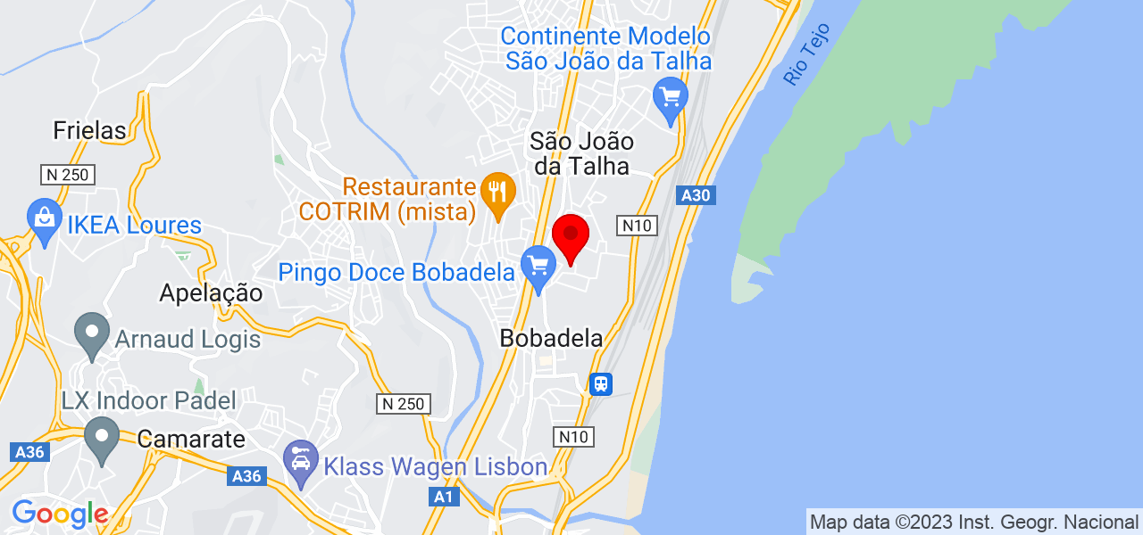 Diambi Jo&atilde;o - Lisboa - Loures - Mapa