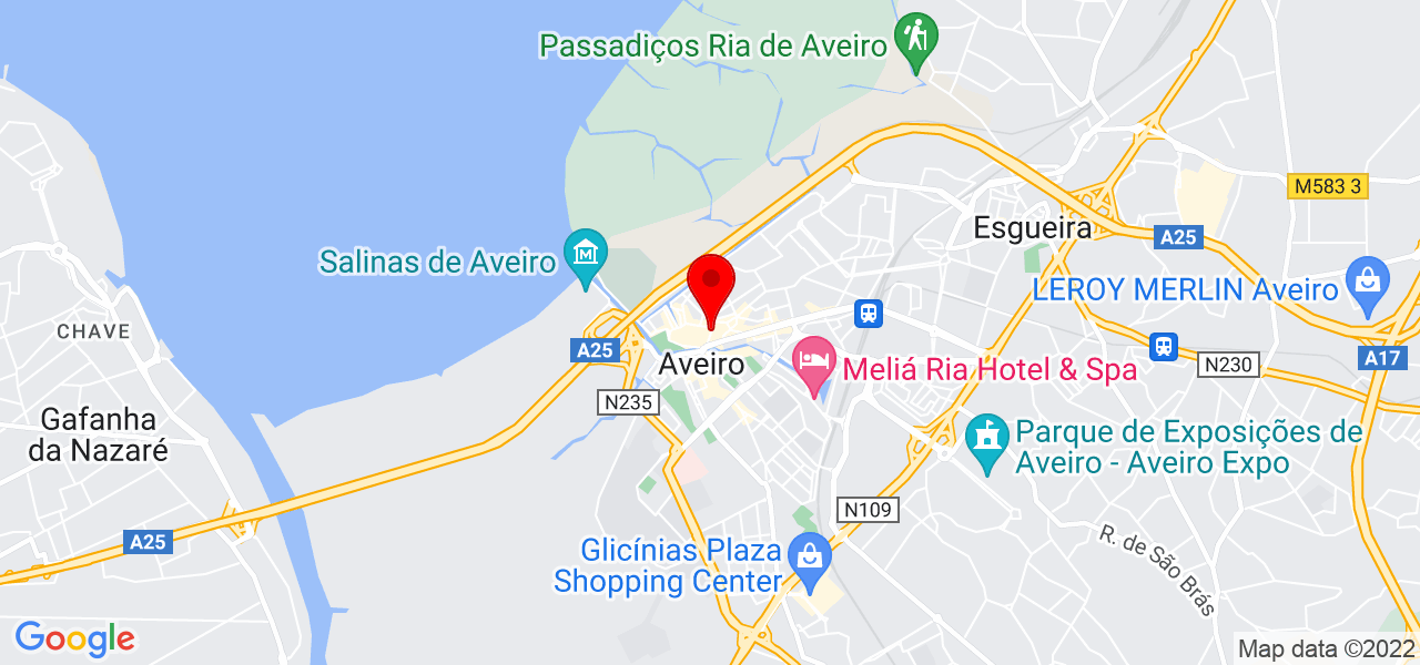 Lucas Joel - Aveiro - Aveiro - Mapa