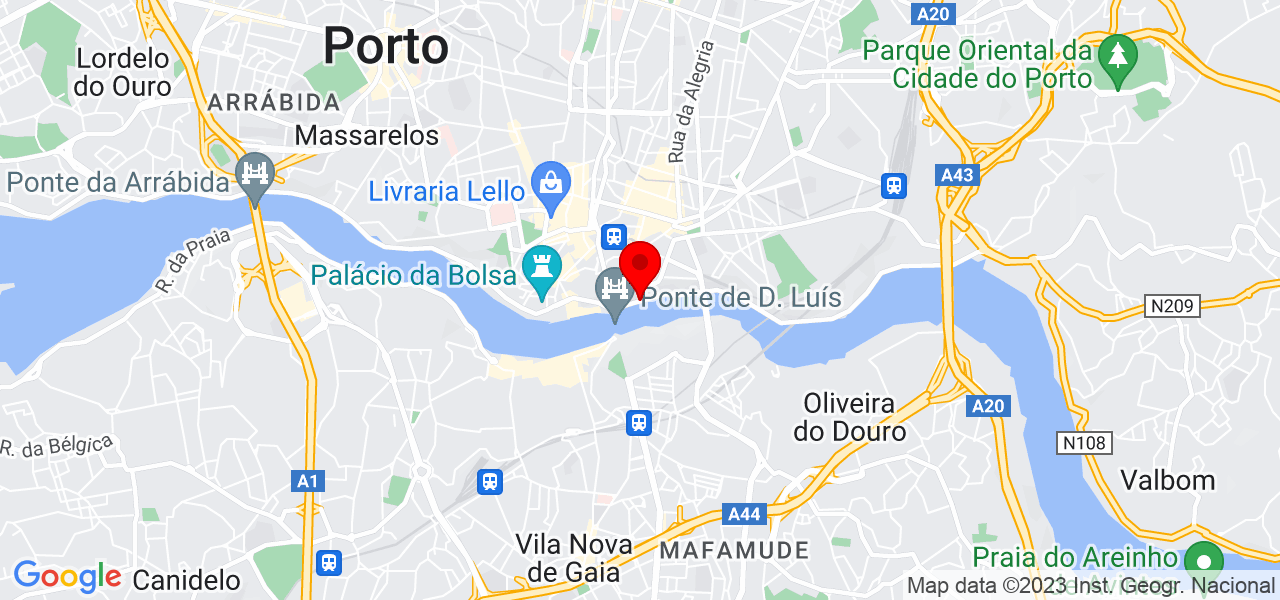 Adriana Silva - Porto - Porto - Mapa