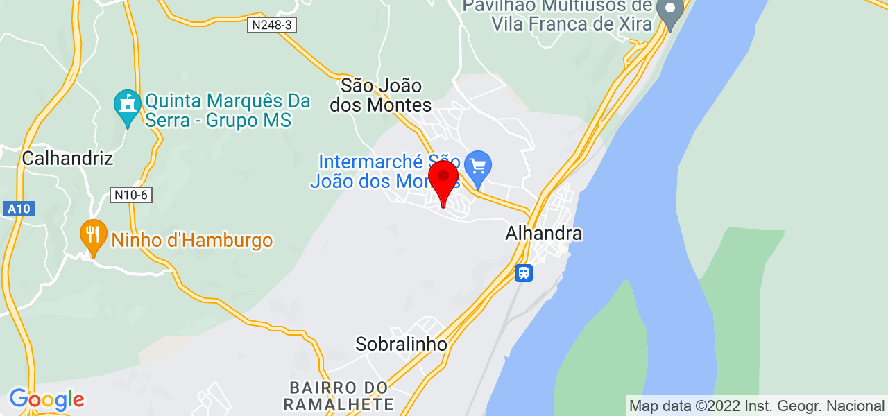 Com Certeza - Contabilidade, Lda. - Lisboa - Vila Franca de Xira - Mapa