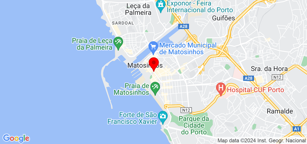 Gustavo Torres Silva - Porto - Matosinhos - Mapa