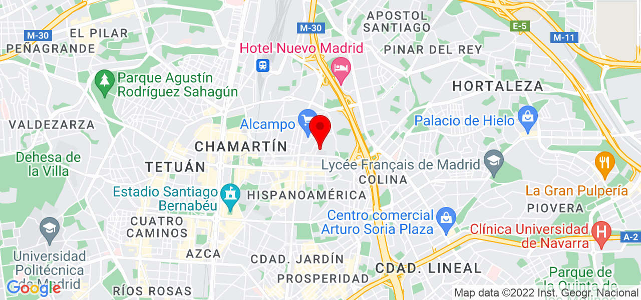 Nina Cid - Comunidad de Madrid - Madrid - Mapa