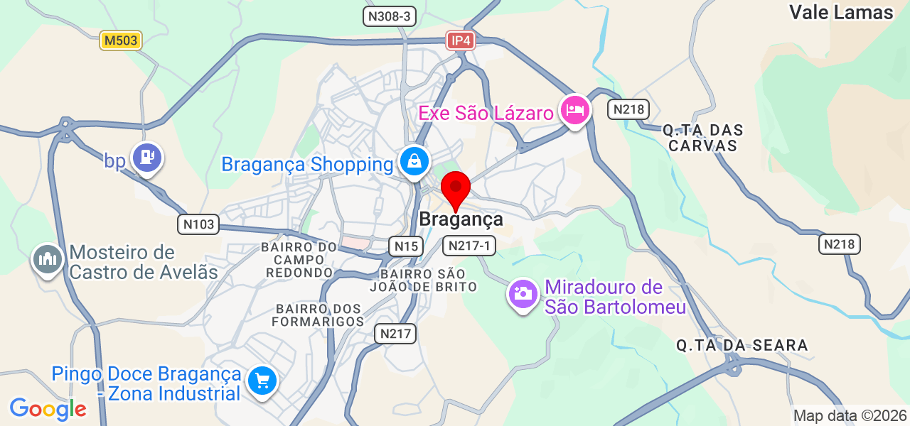 Leandro Otero - Bragança - Bragança - Map