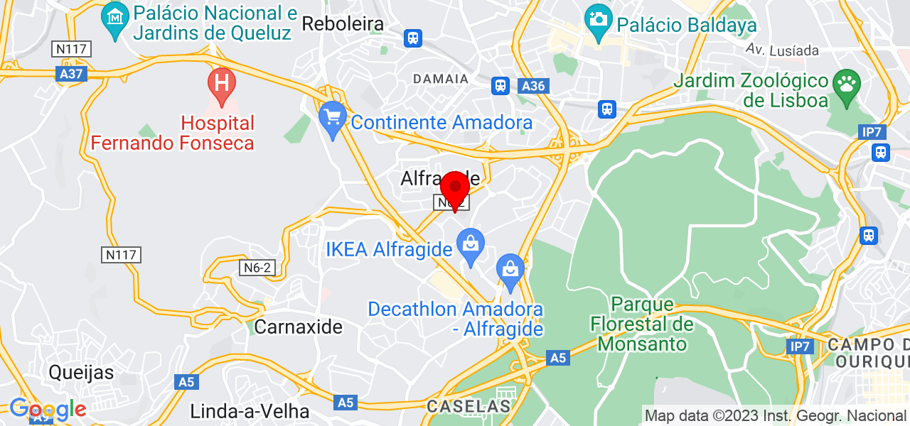Carlota - Lisboa - Amadora - Mapa