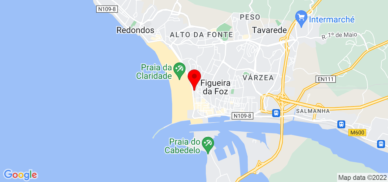 Reni Maria - Coimbra - Figueira da Foz - Mapa