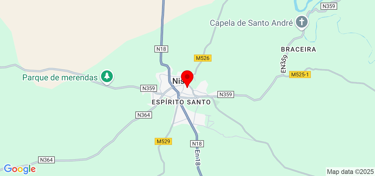 Empresa da Sofia e Comp. - Portalegre - Nisa - Mapa