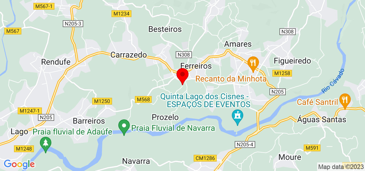 Clotilde Alves - Braga - Amares - Map