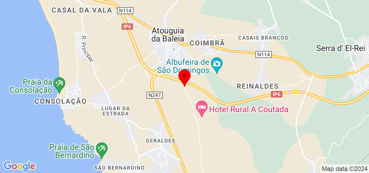 AVACDias - Leiria - Peniche - Map