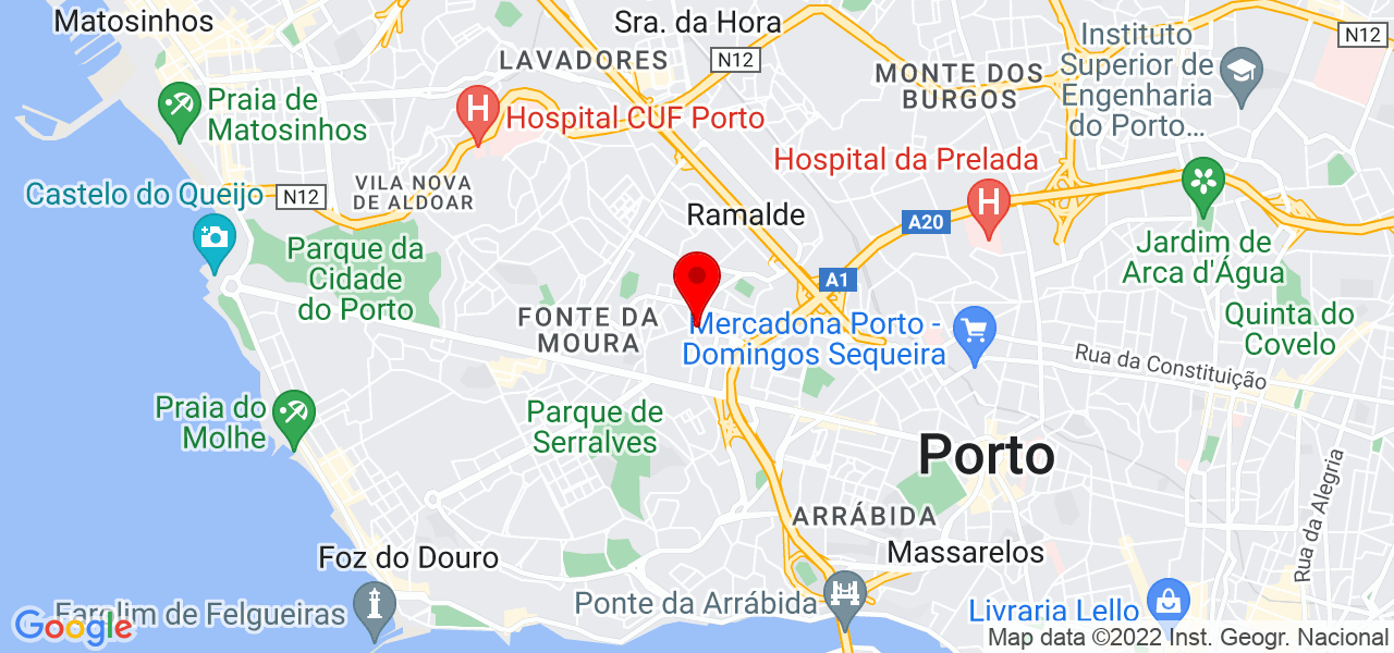 Esferacetinada Unipessoal.Lda - Porto - Porto - Mapa