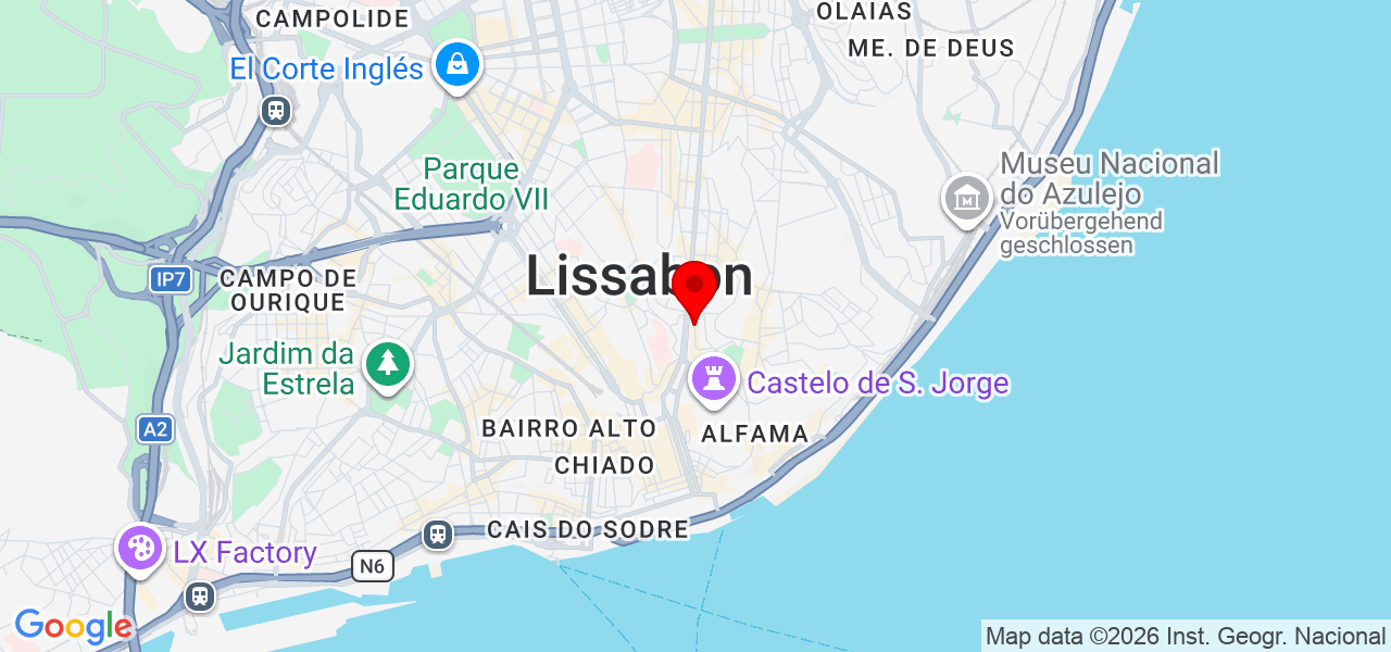 Artisan Bricolage - Lisboa - Lisboa - Carte