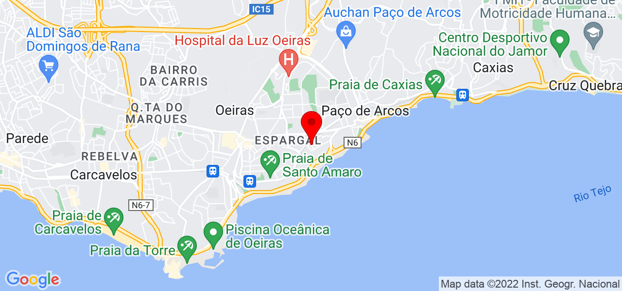 Joseph Oliveira - Lisboa - Oeiras - Mapa
