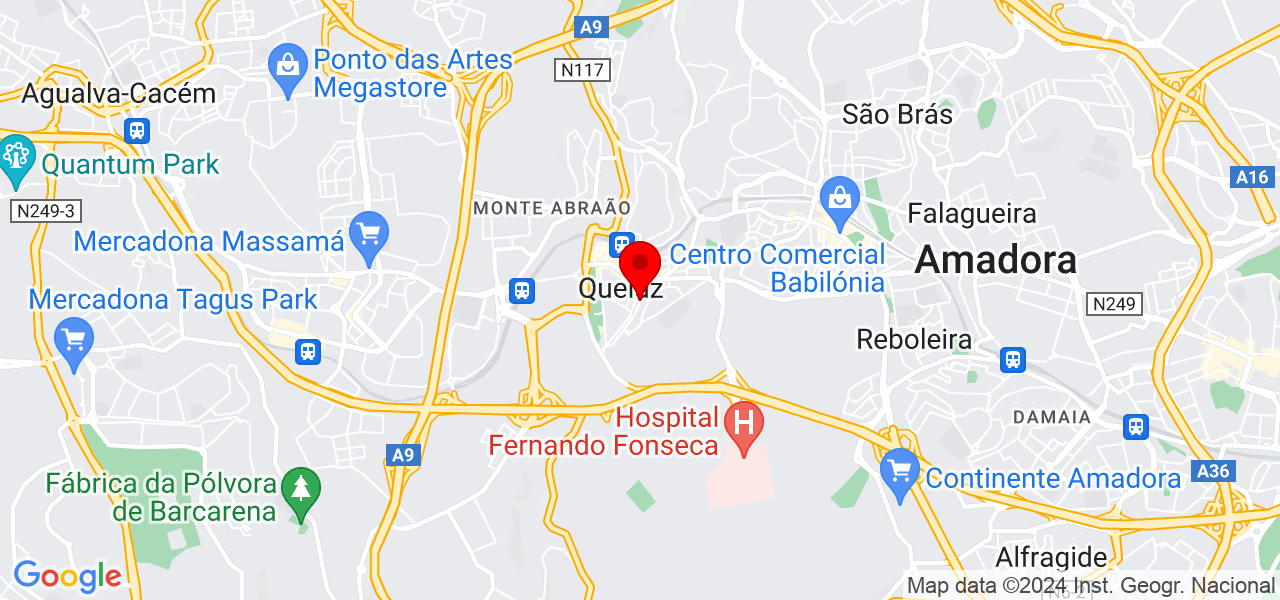 Camila Bianco - Lisboa - Sintra - Mapa