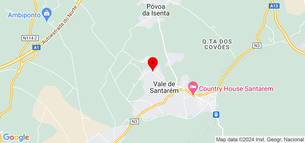 Fernanda Martins - Santarém - Santarém - Mapa