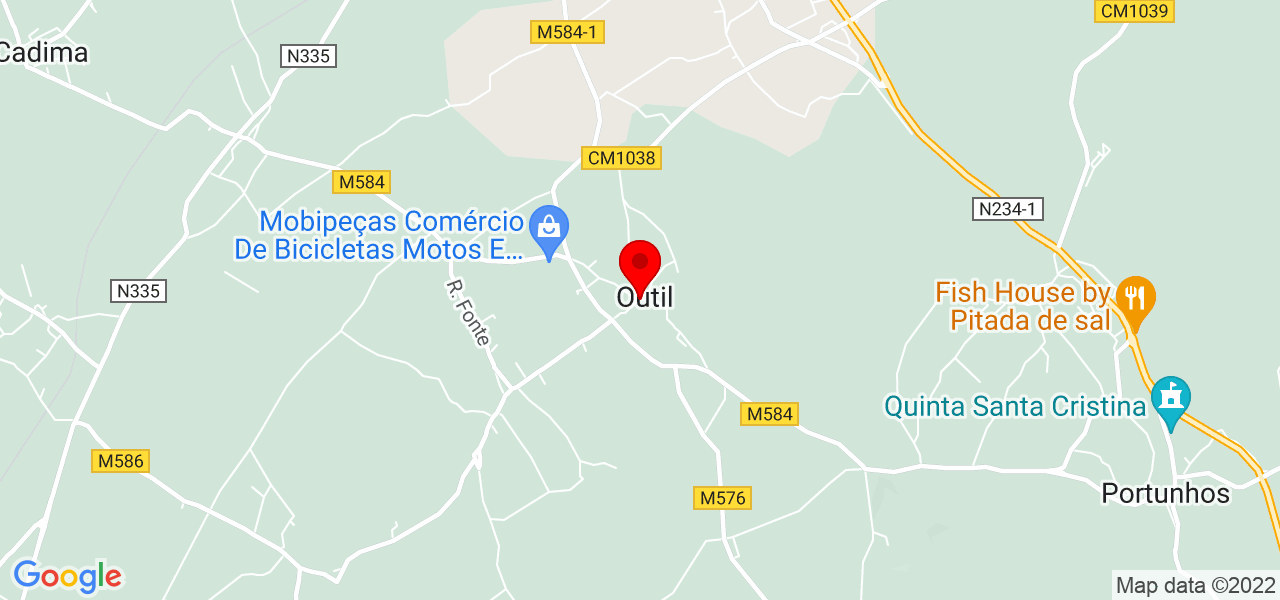 Jos&eacute; P. - Coimbra - Cantanhede - Mapa