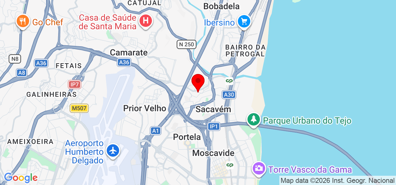 Orlando Quinzage - Lisboa - Loures - Mapa