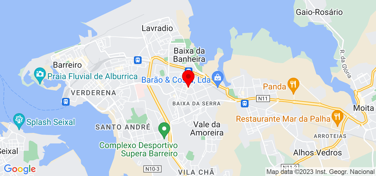 GisleneDias - Setúbal - Moita - Mapa