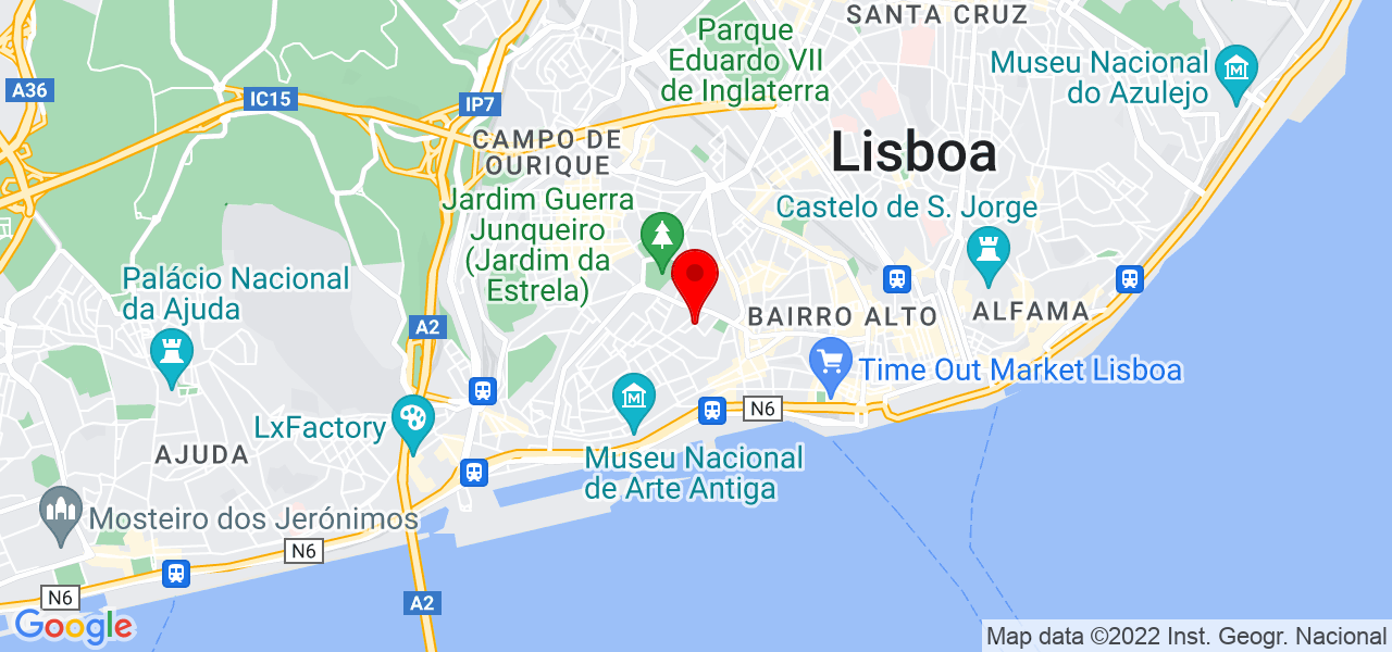 Andr&eacute; Viegas - Lisboa - Lisboa - Mapa