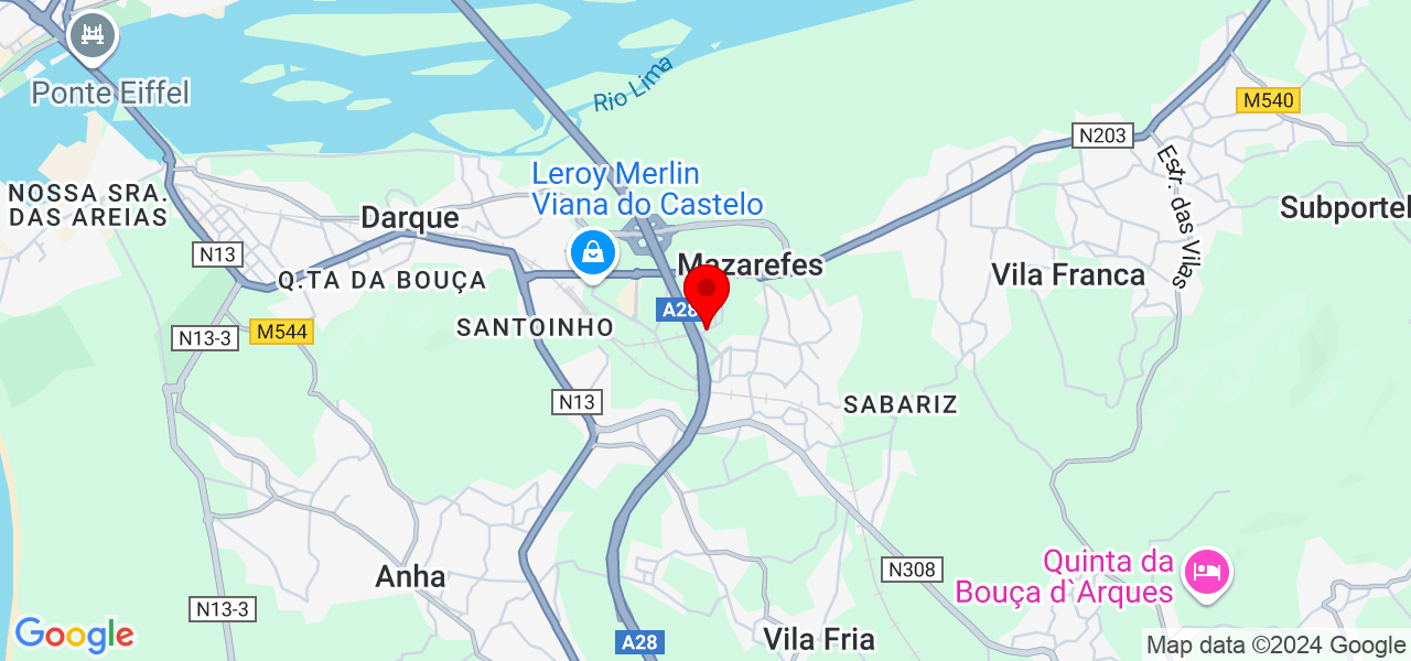F&aacute;tima Viana - Viana do Castelo - Viana do Castelo - Map