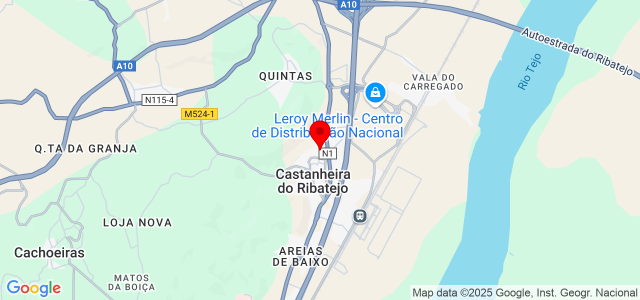 Rodrigo Ramos - Lisboa - Vila Franca de Xira - Map