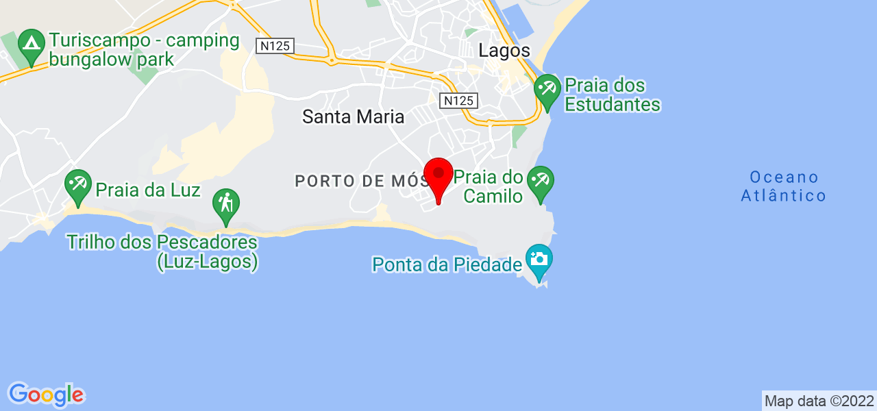 Edson - Faro - Lagos - Mapa