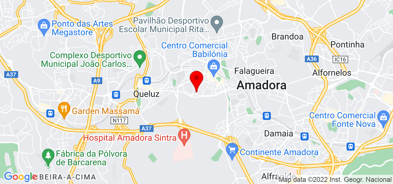 R&M Business Solutions - Lisboa - Amadora - Mapa