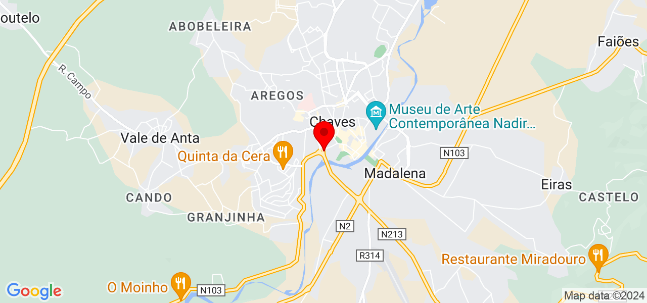 Move - Massagem Desportiva - Vila Real - Chaves - Carte