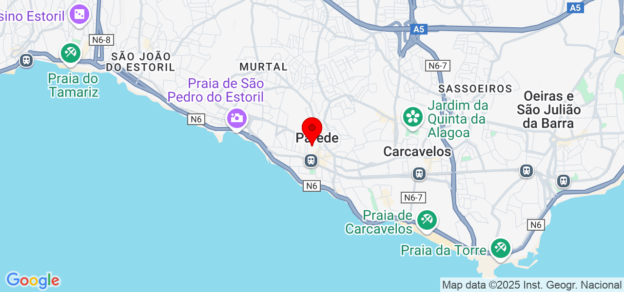 Assistente Administrativo - Lisboa - Cascais - Mapa