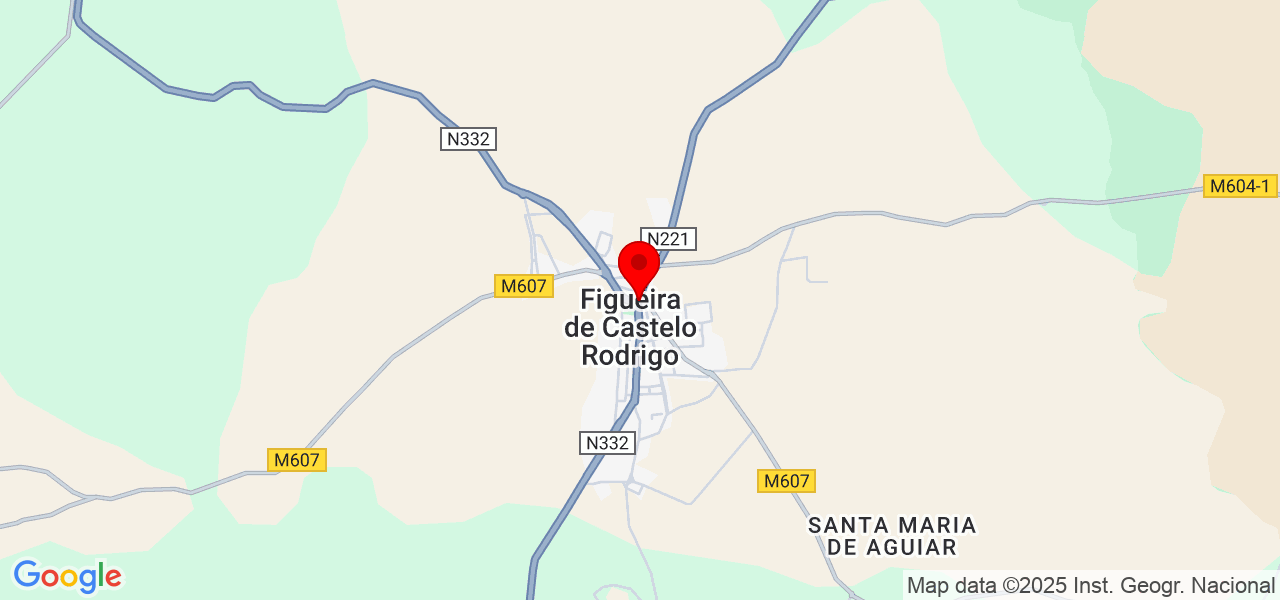 Maria João André - Guarda - Figueira de Castelo Rodrigo - Mapa