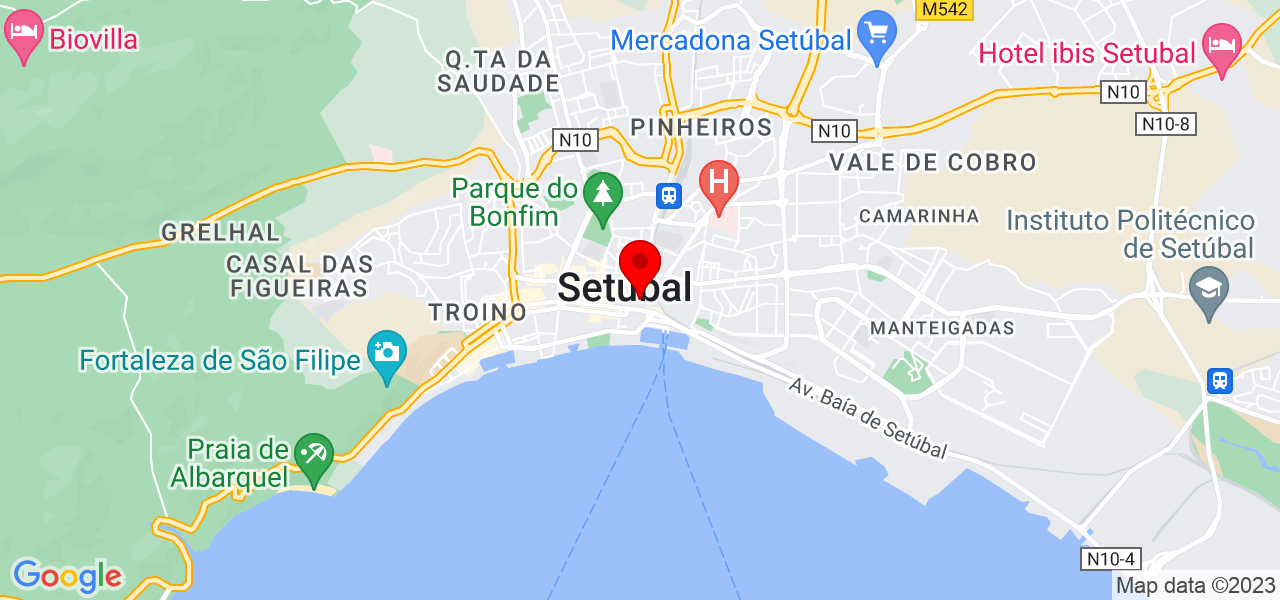 Edson viana - Setúbal - Setúbal - Mapa