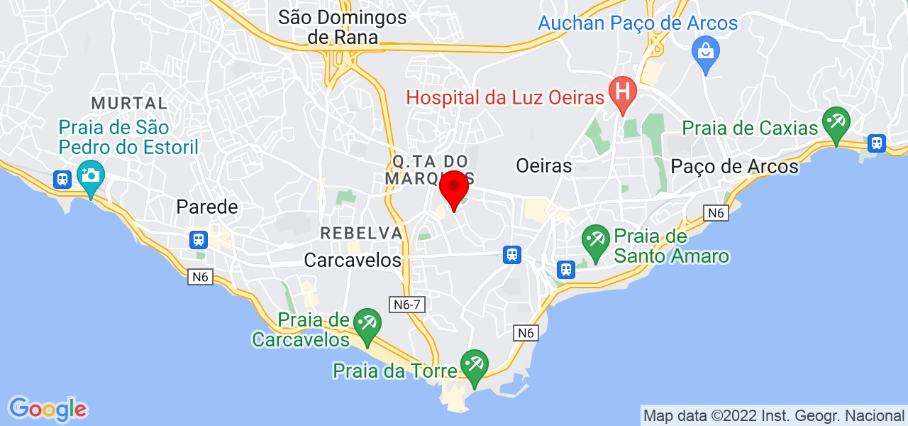 Maria Duarte - Lisboa - Oeiras - Mapa