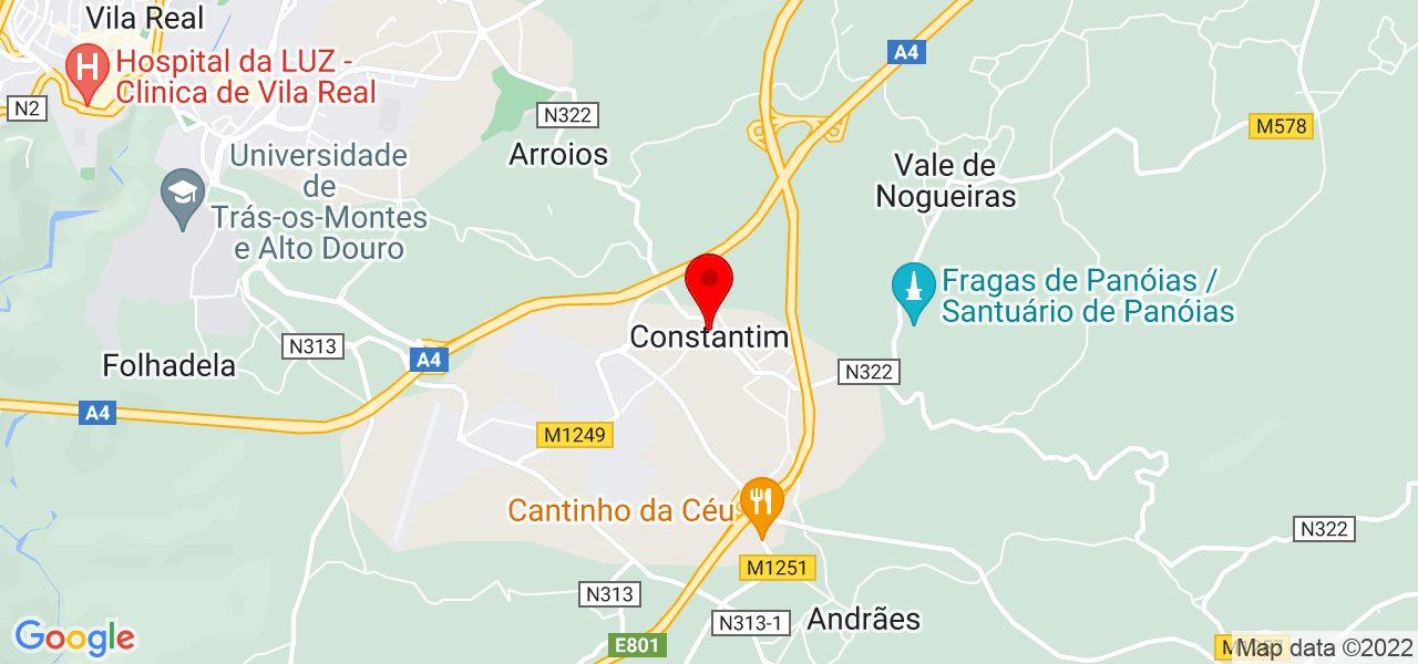 TIM3, Lda - Vila Real - Vila Real - Mapa
