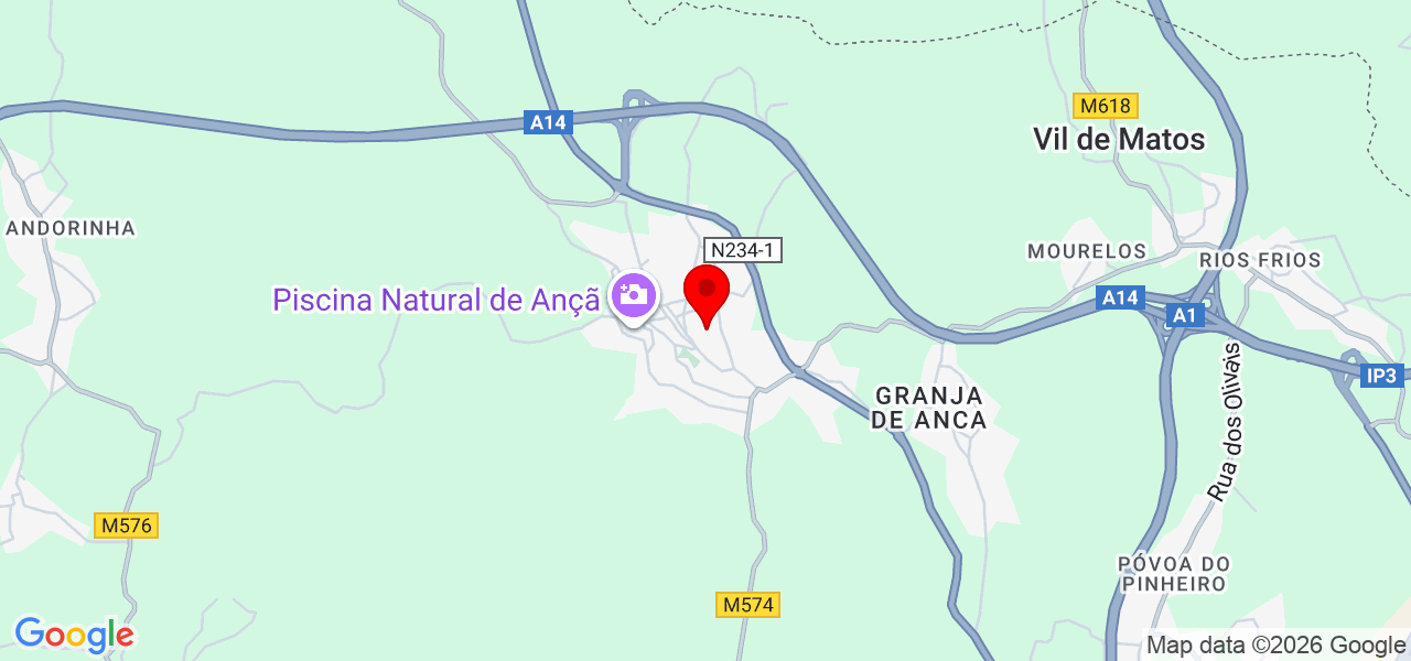 Paula Couceiro - Coimbra - Cantanhede - Mapa