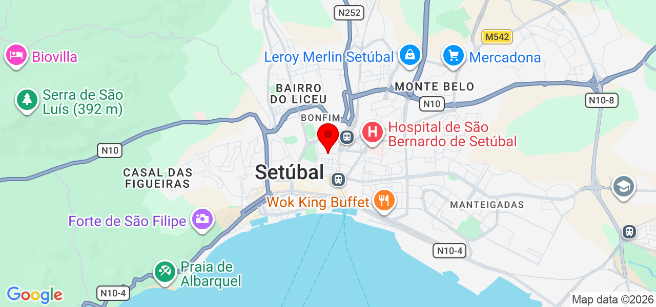 Manisha kc - Setúbal - Setúbal - Mapa