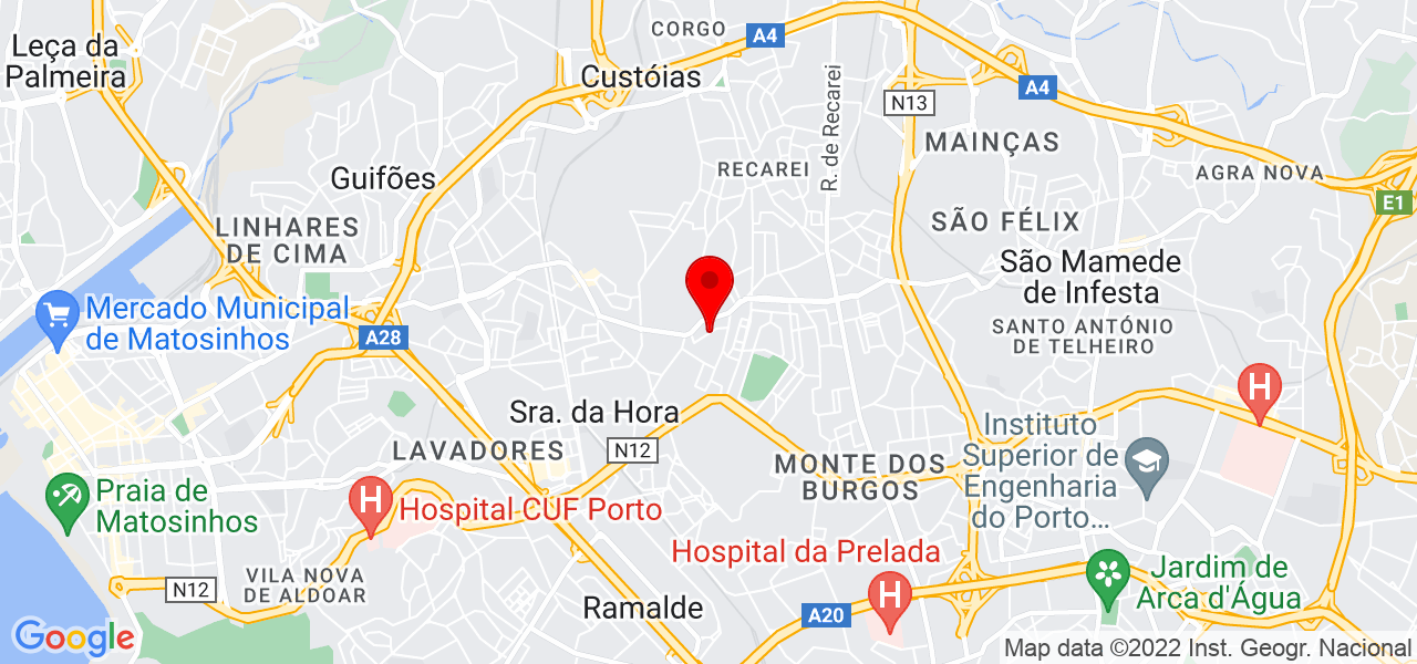 Sonia - Porto - Matosinhos - Mapa