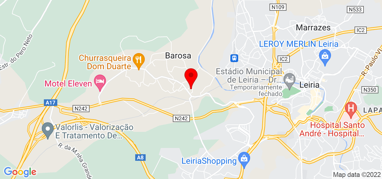 Neovideo webtv - Leiria - Leiria - Mapa