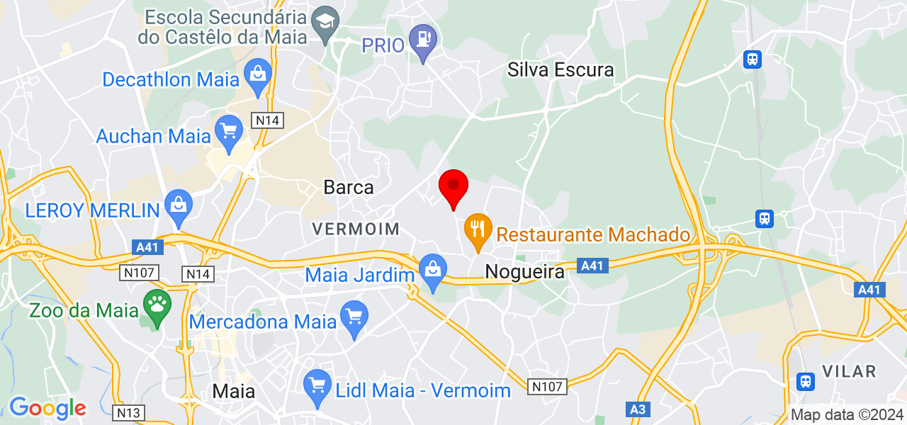 maria - Porto - Maia - Mapa