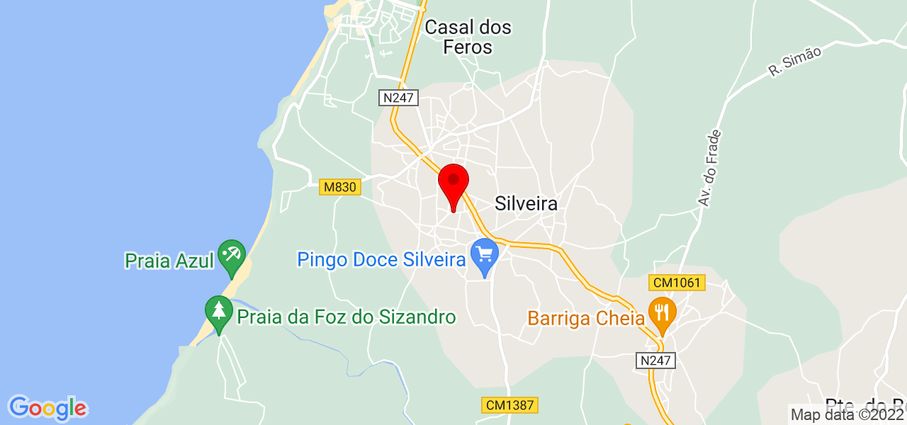 Monica - Lisboa - Torres Vedras - Mapa
