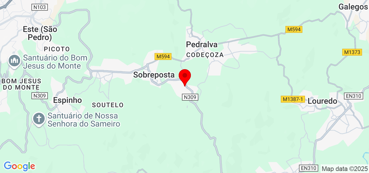 Isis Luciana - Braga - Braga - Mapa
