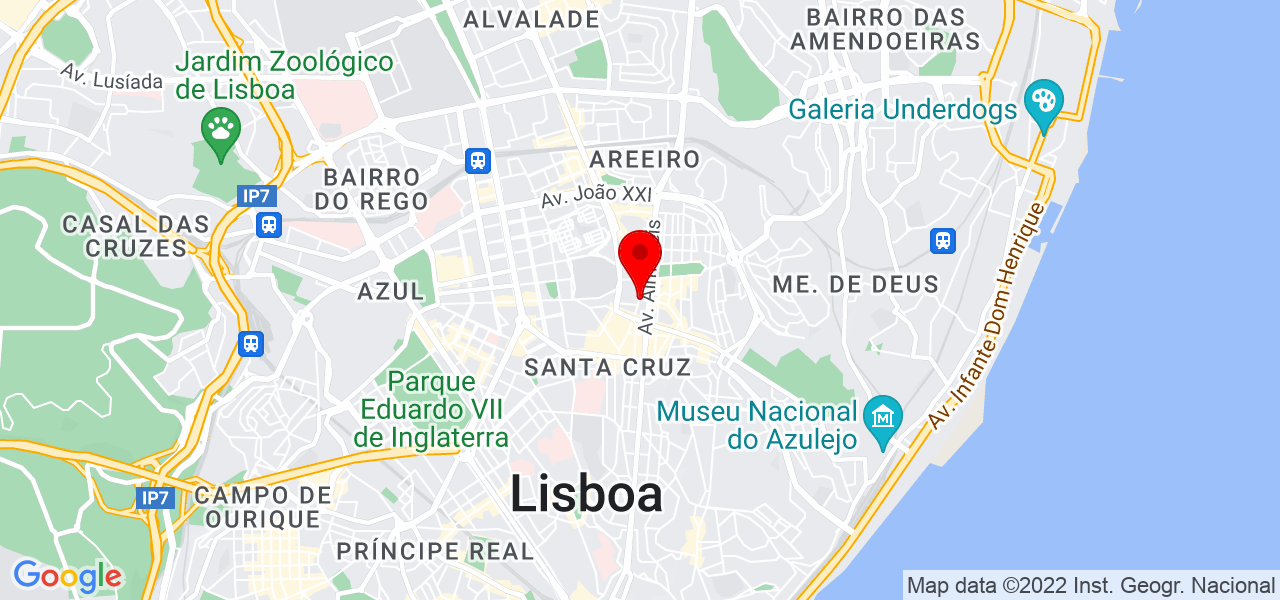 Nuno Meira Gonçalves Advogado - Lisboa - Lisboa - Mapa