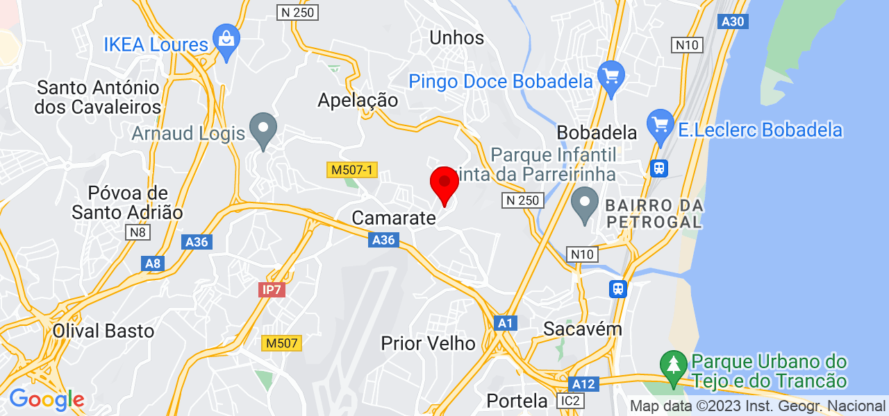 Rafael Cruz - Lisboa - Loures - Mapa