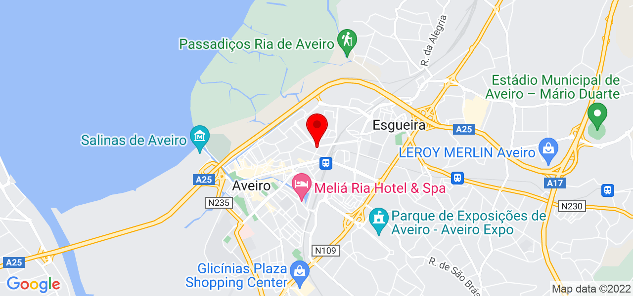 K&aacute;lita Barbosa - Aveiro - Aveiro - Mapa