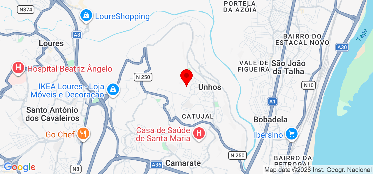 Let&iacute;cia Santos - Lisboa - Loures - Carte