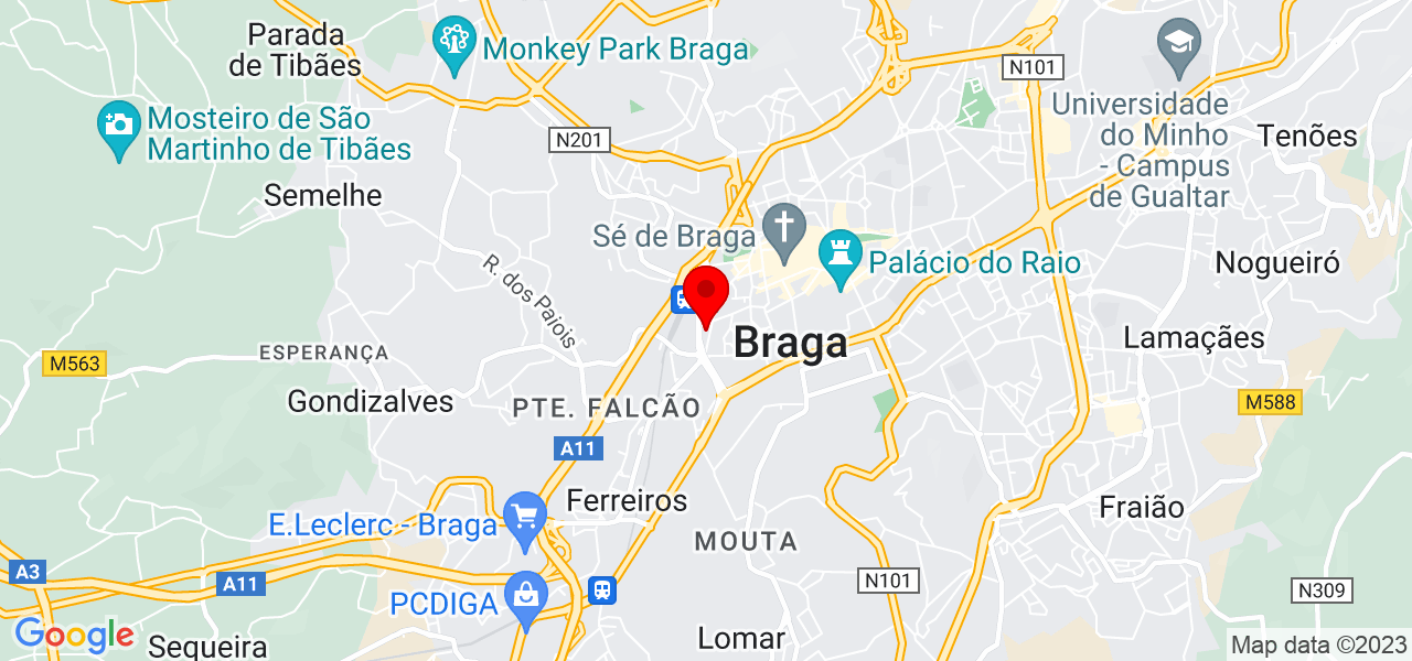 Tiago Jesus - Marketing Solutions - Braga - Braga - Mapa