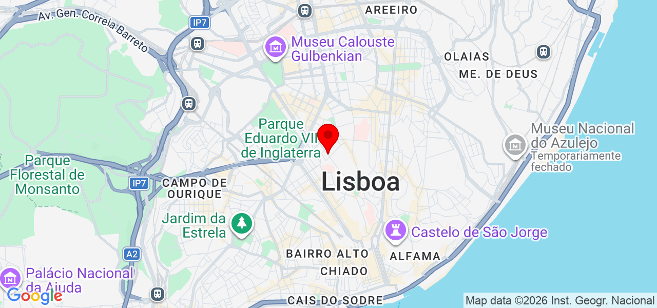 Tárcio Ribeiro - Lisboa - Lisboa - Karte