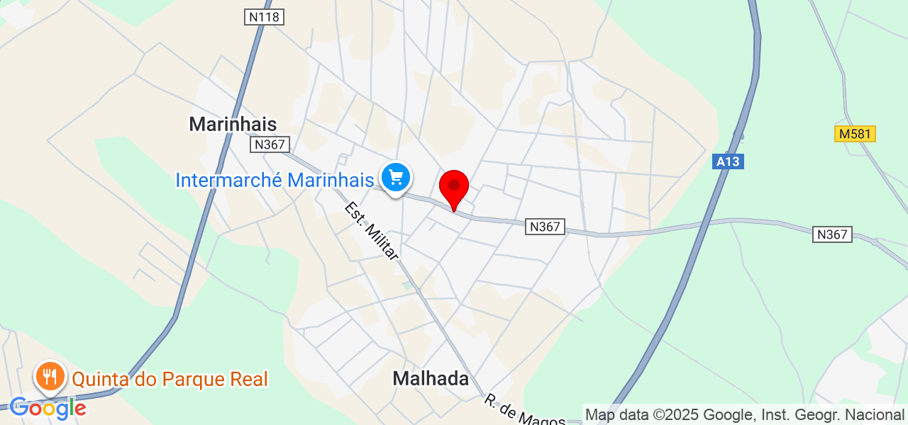 Alumiwork - Santarém - Salvaterra de Magos - Map