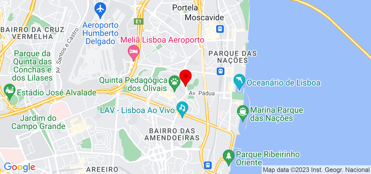 Bali - Lisboa - Lisboa - Carte