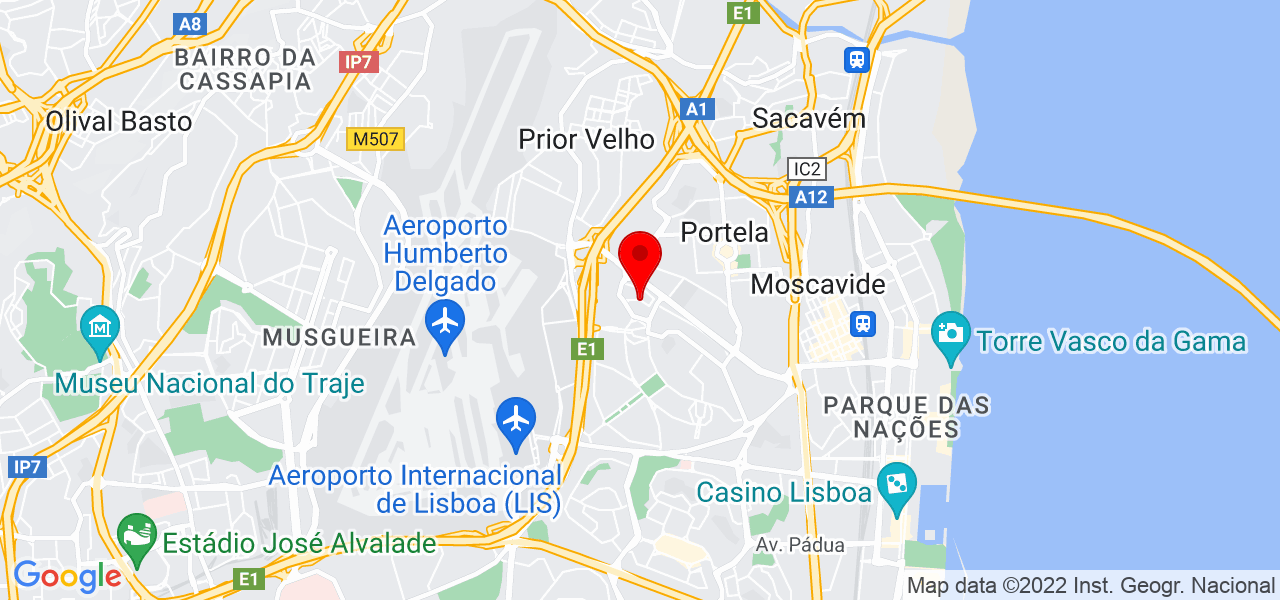 Rosa Monteiro - Lisboa - Lisboa - Mapa