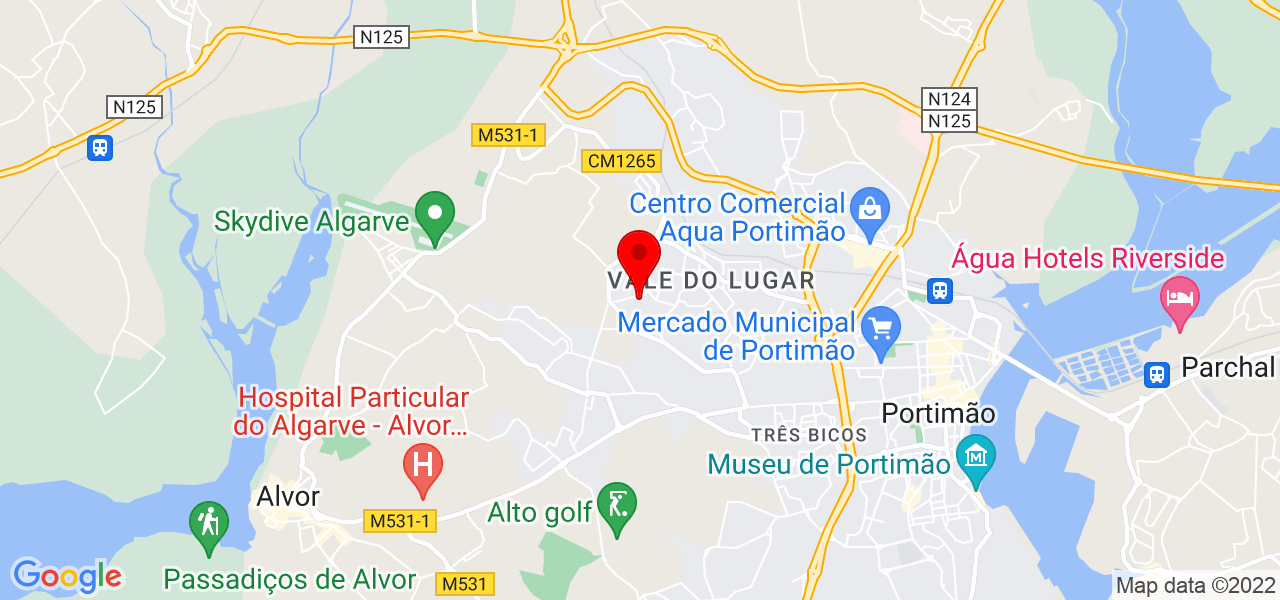 Anderson chinaide - Faro - Portimão - Mapa