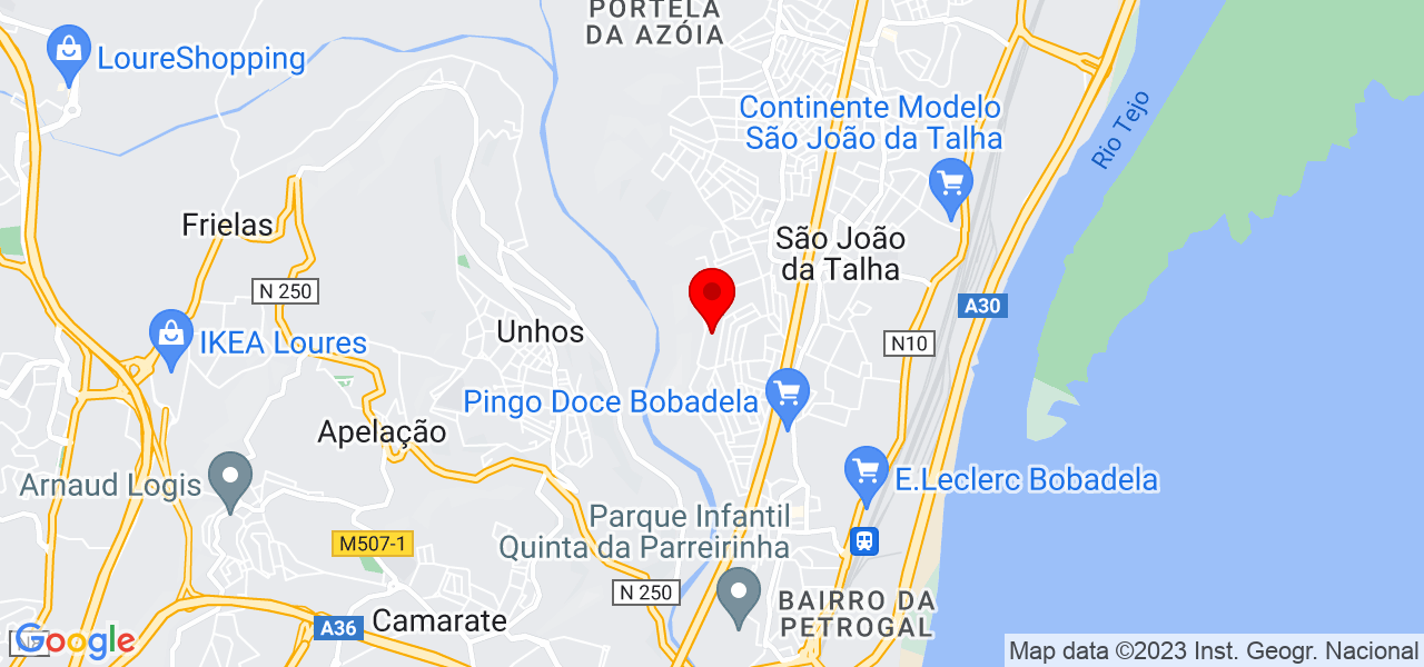 Eduardo Pereira - Lisboa - Loures - Mapa