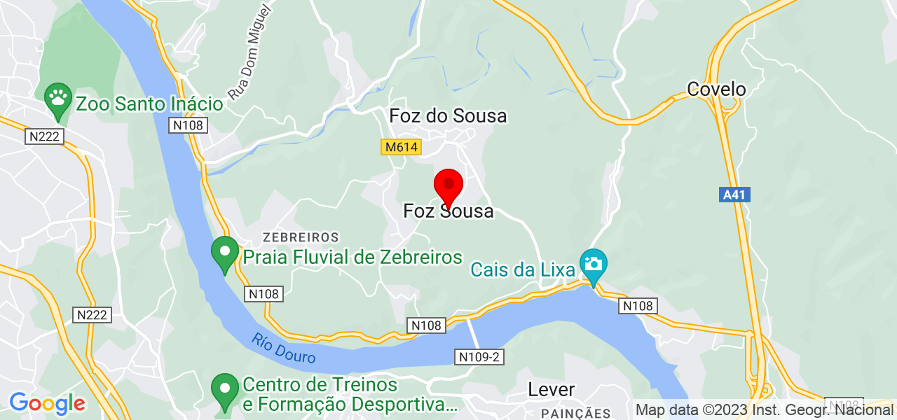 Estela - Porto - Gondomar - Mapa